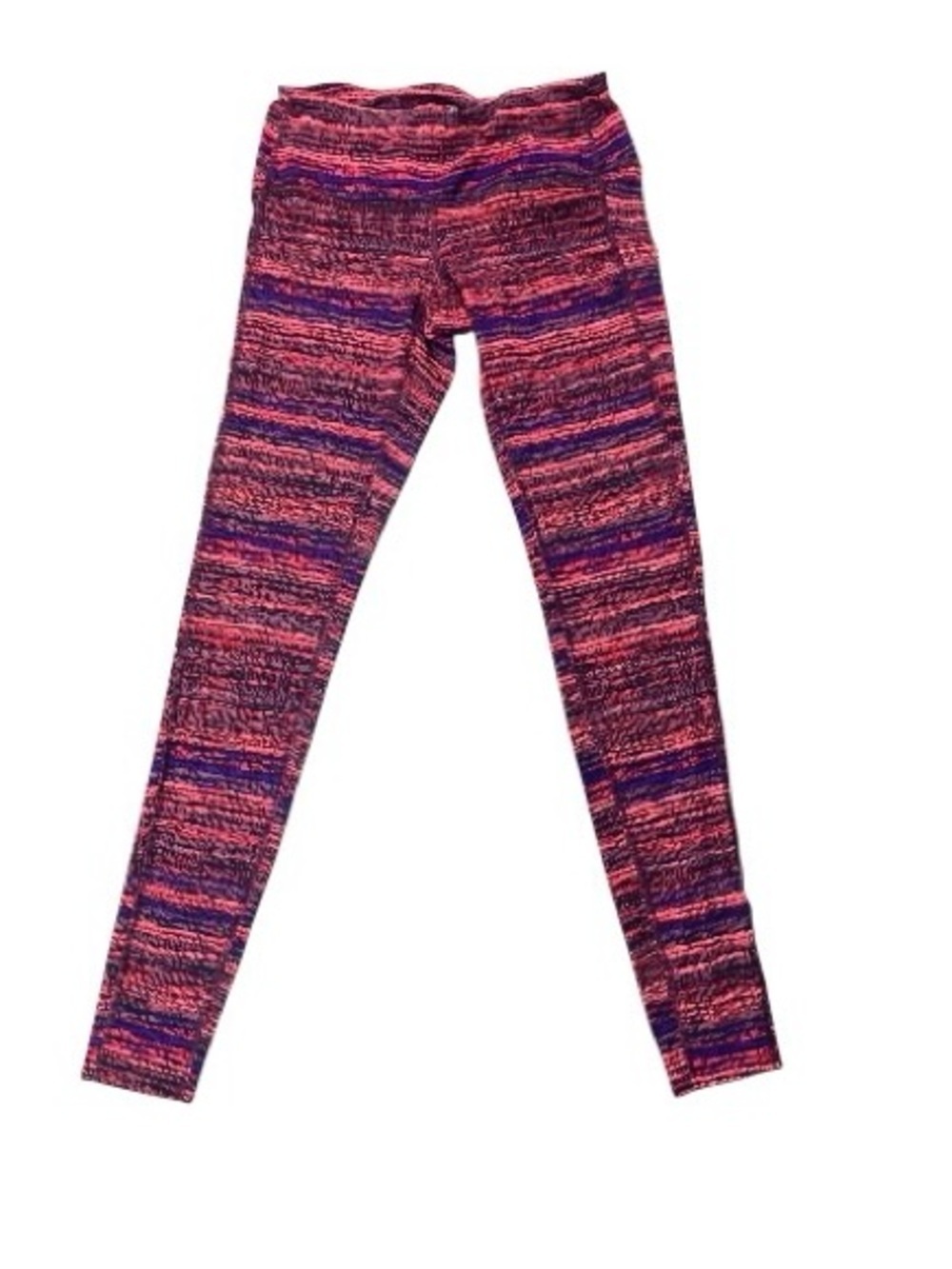 Athleta women’s Space-Dyed Leggings - Pink & Purple XS VERY SOFT